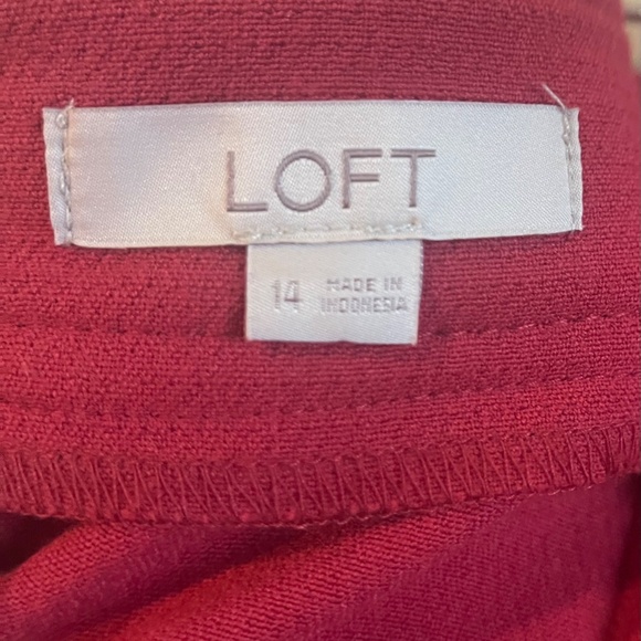 Red Loft Skirt - Picture 3 of 5